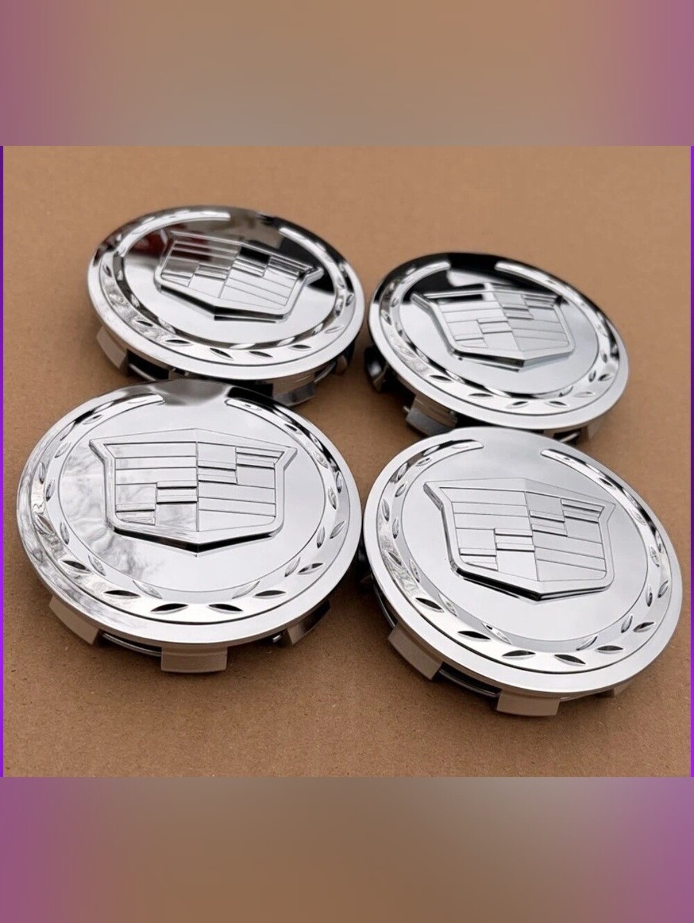 4 Brand New Cadillac Escalade 83mm Wheel Rim Center Caps Choose Color